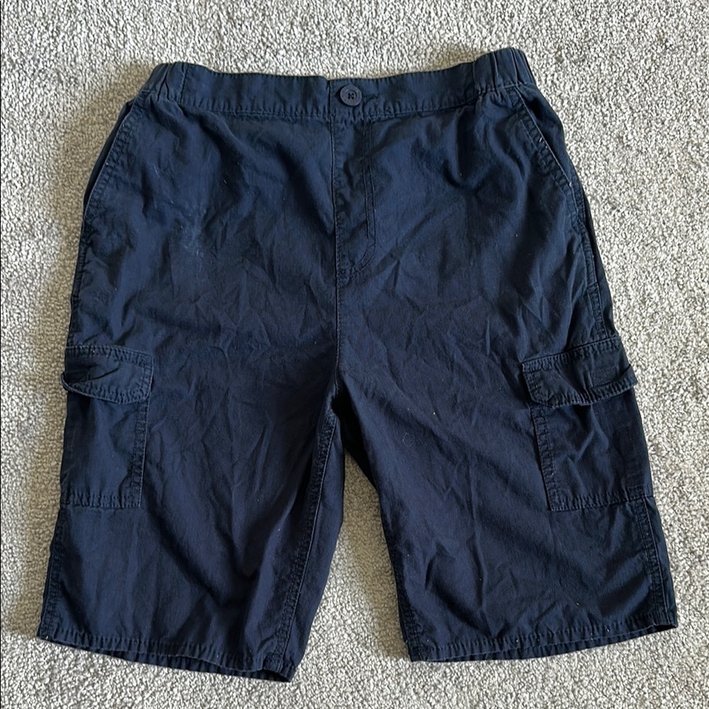 👉, Levi’s Boys Navy Blue Cargo Shorts XL (13–15 Yrs) – 100% Cotton, Pockets
